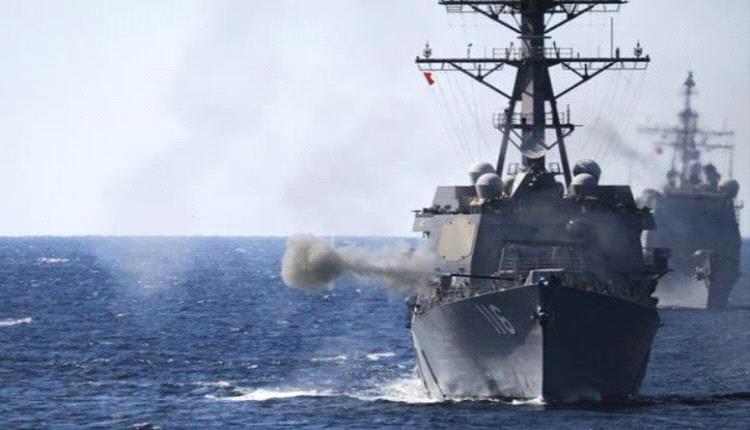 الجيش الأمريكي يعلن اسقاط وتدمير طائرة حوثية مسيرة في البحر الأحمر