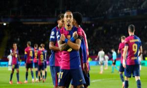 برشلونة يؤكد تفوقه على بنفيكا ويعبر إلى ربع نهائي دوري الأبطال